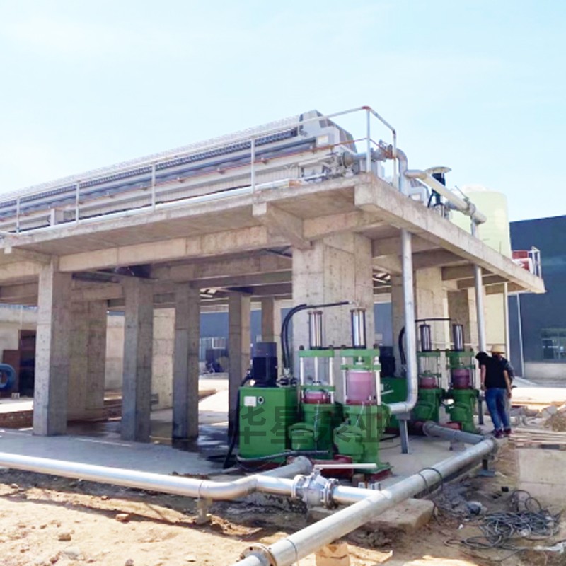 壓濾機節(jié)能進料泵，液壓陶瓷柱塞泥漿泵