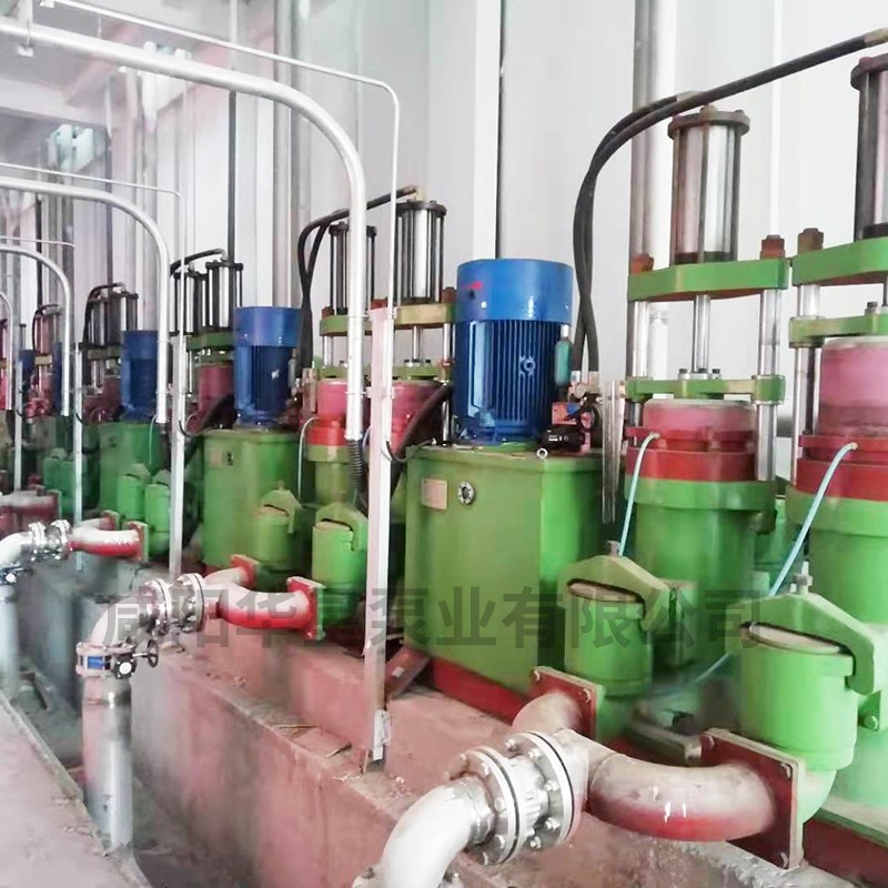 壓濾機節(jié)能進料泵，液壓陶瓷柱塞泥漿泵