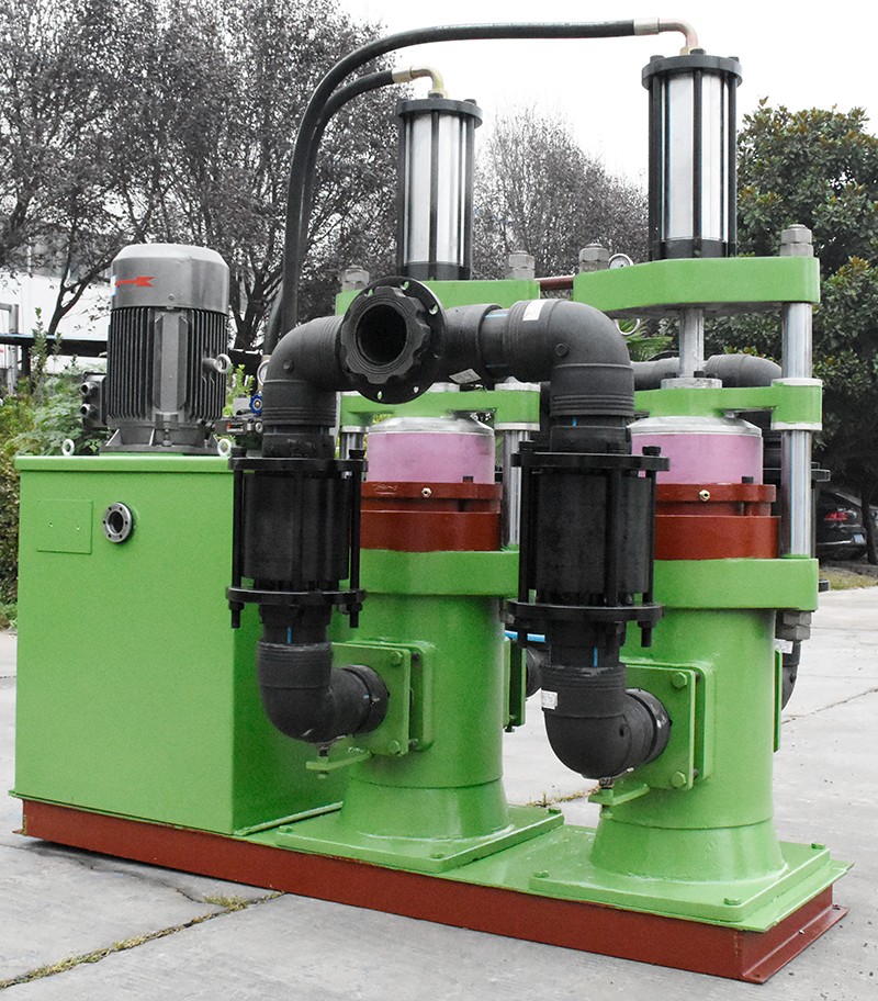 壓濾機節(jié)能進料泵，液壓陶瓷柱塞泥漿泵