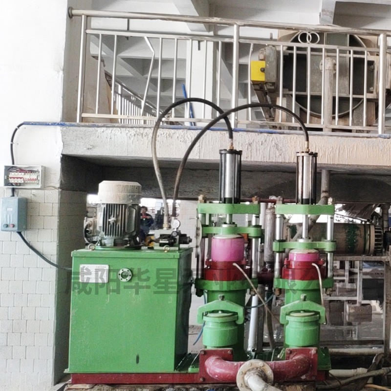 壓濾機節(jié)能進料泵，液壓陶瓷柱塞泥漿泵