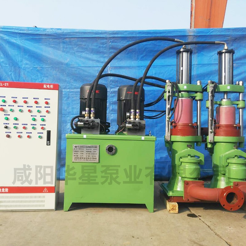 壓濾機節(jié)能進料泵，液壓陶瓷柱塞泥漿泵