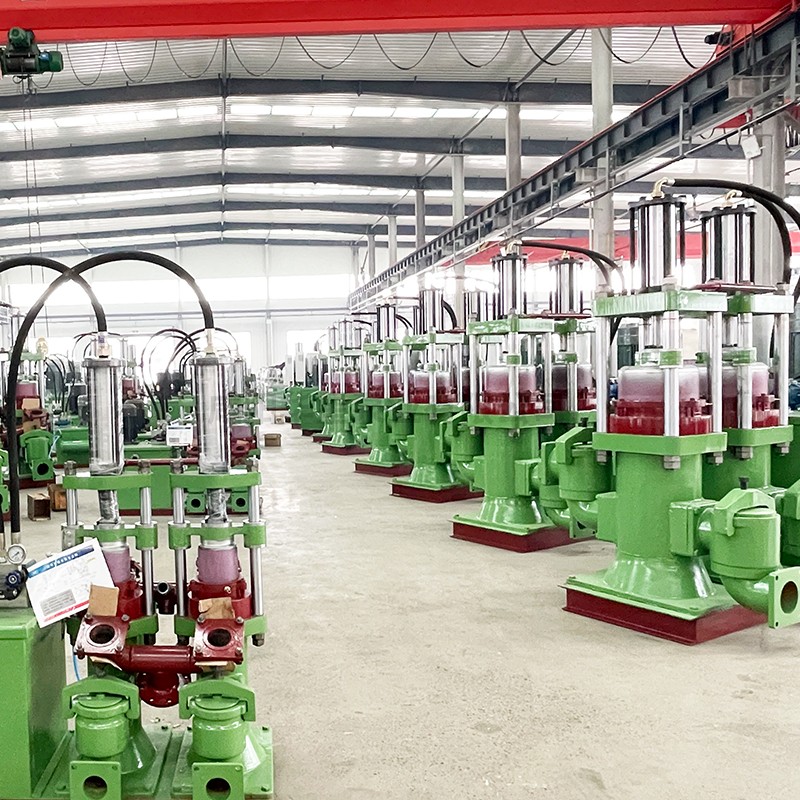 壓濾機節(jié)能進料泵，液壓陶瓷柱塞泥漿泵