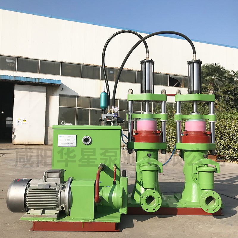 壓濾機節(jié)能進料泵，液壓陶瓷柱塞泥漿泵